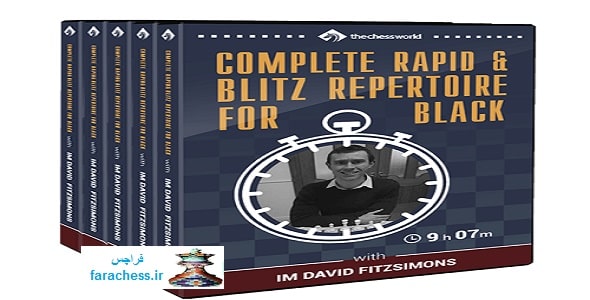 مجموعه کامل رپید و بلیتس سیاه - Complete Rapid & Blitz Repertoire for Black